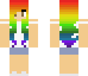rainbow girl