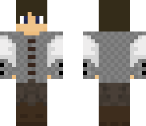 warrior in chain vest