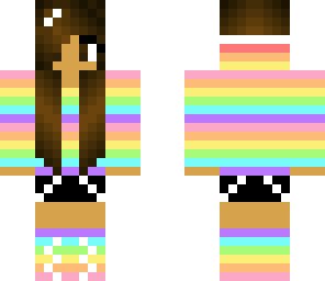 rainbow girl