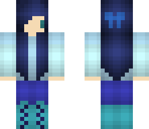 blue girl
