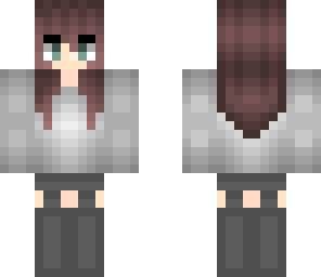 dark red hair