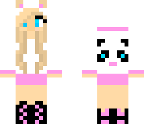 baby pink panda