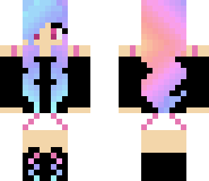 girl with cool hair