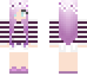 dark purple  girl edit