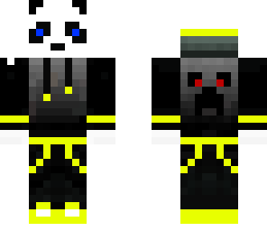 cool panda yellow