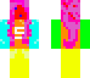 rainbow skittles girl