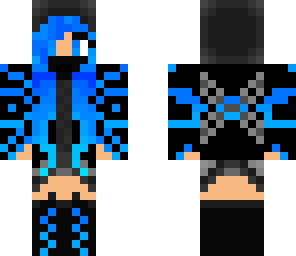 new amazing blue assassin ender girl