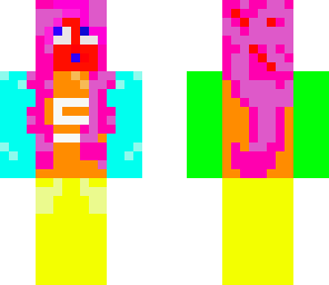fixed eyes skittle girl