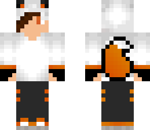 orange fox hoodie