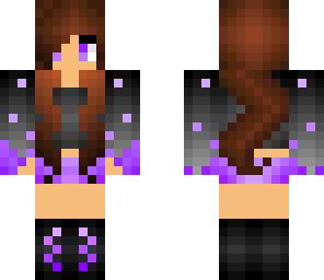 purple toxic girl