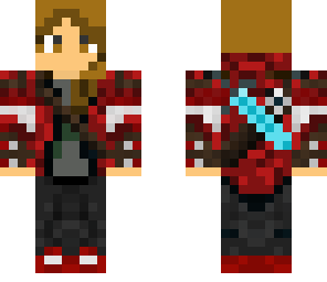 blood red archer girl