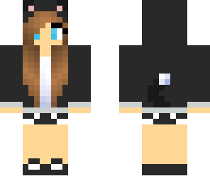 black cat girl