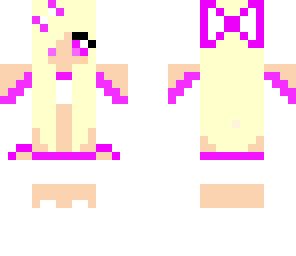 pink bow girl