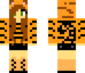 tiger hoodie girl