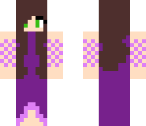 purple dress 