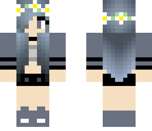 emo flower girl