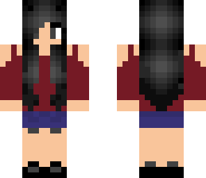 black hair