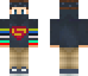 rainbow superman  skin