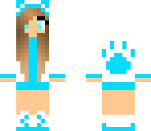 light blue wolf