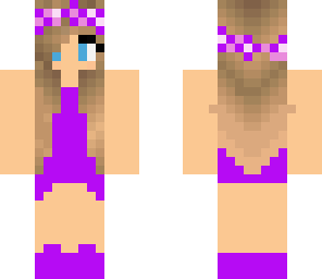 purple girl