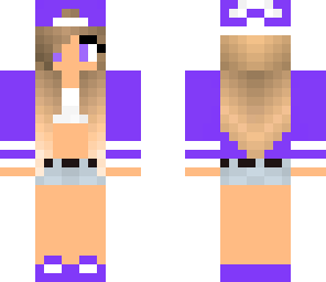 pruple girl cute