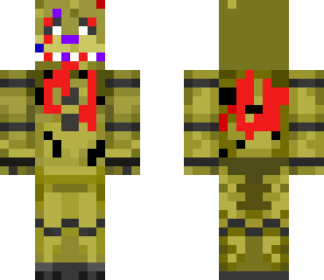 springtrap with purple guy dieing