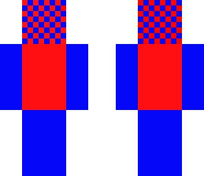 red and blue dark