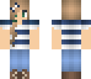 stripy girl