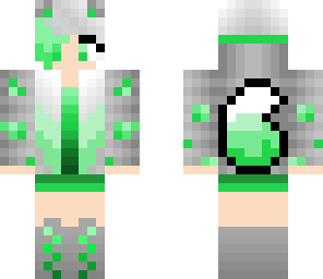 emerald girl wolf