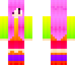 rainbow girl