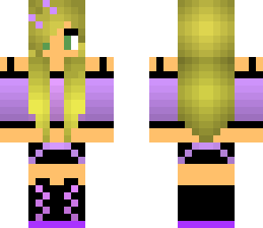purple girl