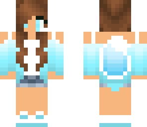 blue wolf gamer girl