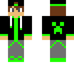 green cool boy