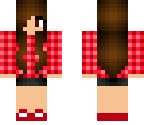 red plaid