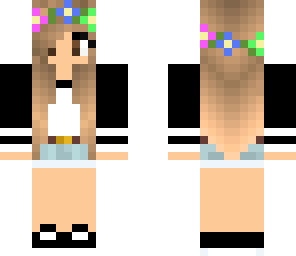 flower crown girl