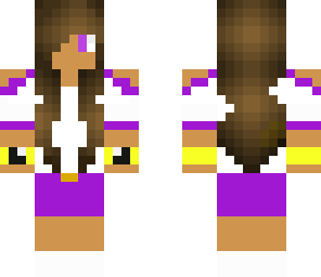 purple mixed girl