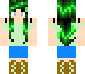 green girl