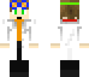 superboygamer805 scientist with orange tie