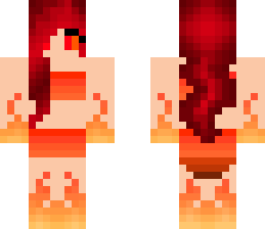 flame girl