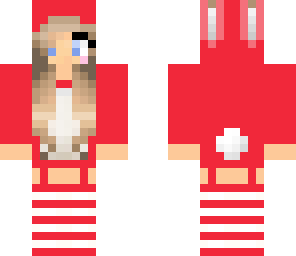 cute red bunny