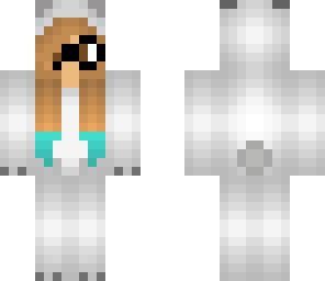 cute nerd bunny girl