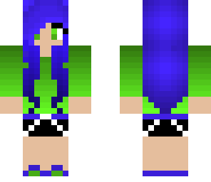 blue hair 