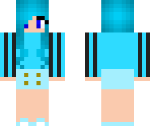 blue girl