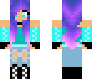 cool kinda scene girl