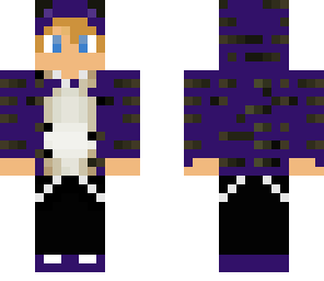 dark purple tiger man