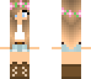 hot flower girl