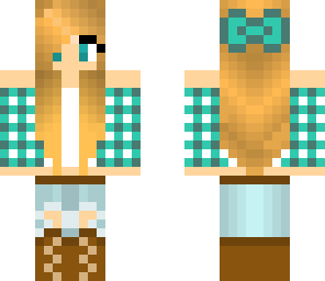 plaid girl