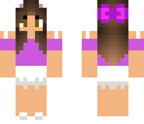 purple cat girl