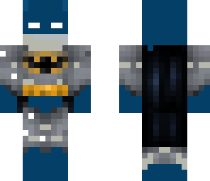 blue batman skeleton