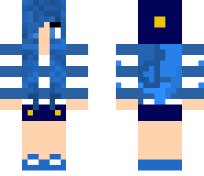 blue sailer girl